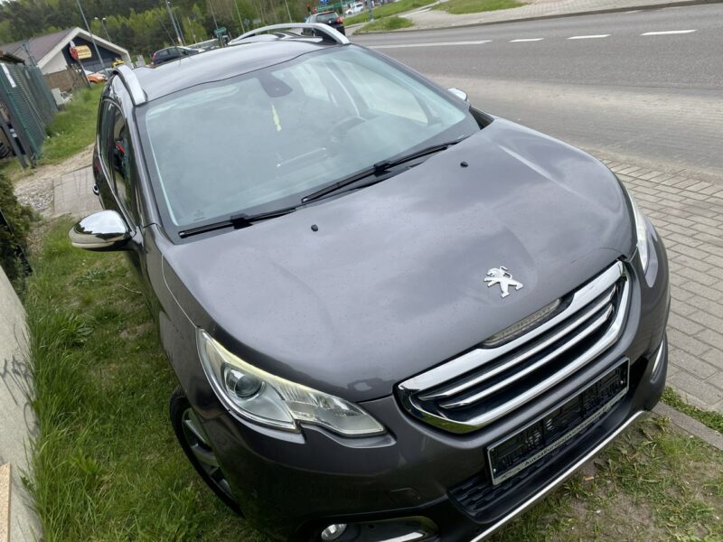 Peugeot 2008 Benzyna, tempomat, nawigacja dotykowa,klimatronik, isofix, hak, parktr I (2013-2019)