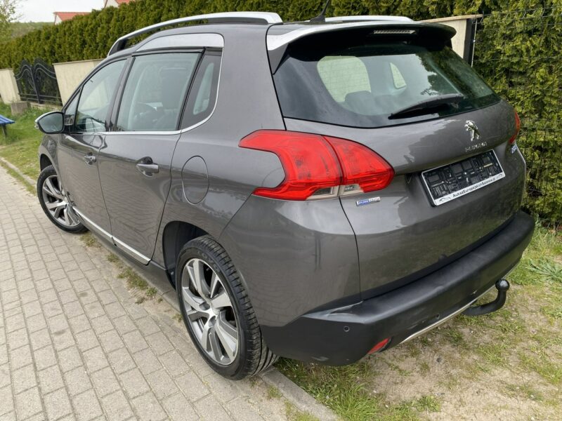 Peugeot 2008 Benzyna, tempomat, nawigacja dotykowa,klimatronik, isofix, hak, parktr I (2013-2019)