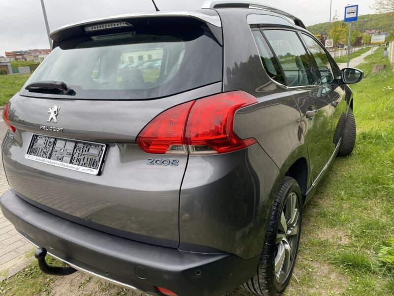 Peugeot 2008 Benzyna, tempomat, nawigacja dotykowa,klimatronik, isofix, hak, parktr I (2013-2019)