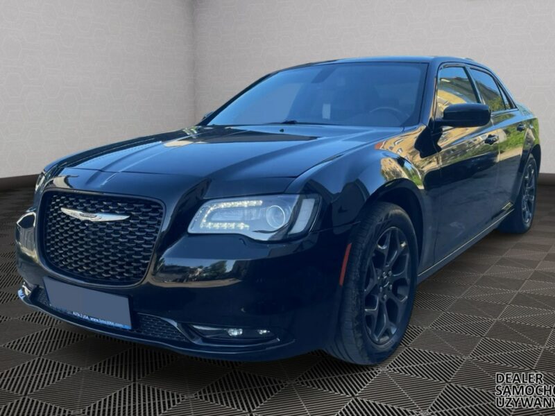 Chrysler 300C 300S 3.6 V6 304KM Alpine Czarna skóra+podsufitka Podgrz. fotele