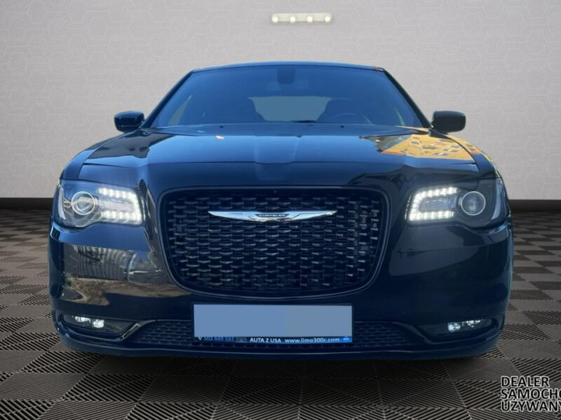 Chrysler 300C 300S 3.6 V6 304KM Alpine Czarna skóra+podsufitka Podgrz. fotele