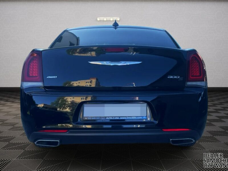 Chrysler 300C 300S 3.6 V6 304KM Alpine Czarna skóra+podsufitka Podgrz. fotele