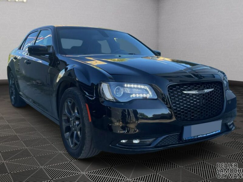 Chrysler 300C 300S 3.6 V6 304KM Alpine Czarna skóra+podsufitka Podgrz. fotele