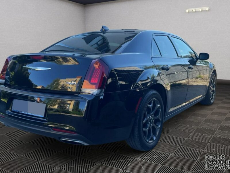 Chrysler 300C 300S 3.6 V6 304KM Alpine Czarna skóra+podsufitka Podgrz. fotele