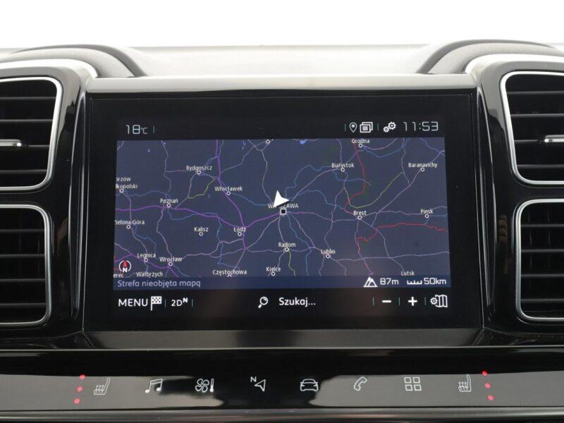 Citroen C5 Aircross 1.6 PHEV Autoamt Shine Tempomat Nawigacja Grzane Fotele Kamera FullLED