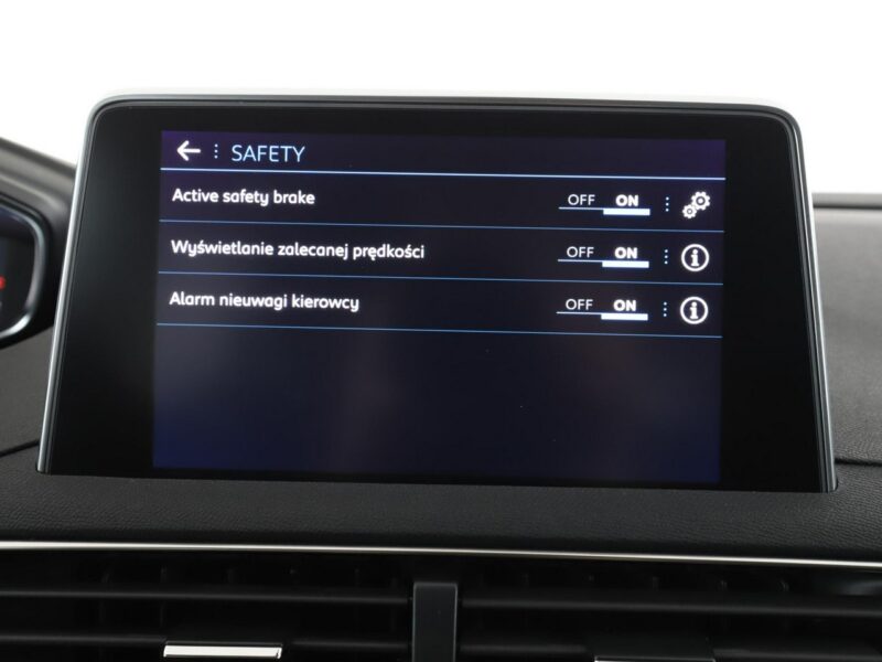 Peugeot 3008 virtual cocpit półskóra navi kamera i czujniki parkowania I (2009-2016)