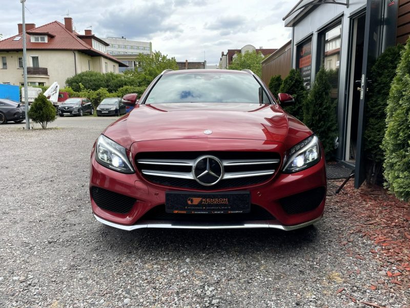 Mercedes C 250 4-Matic, LED, HAK,Asystenci,Martwe Pole,Burmester,MultiBeam,Keyless GO W205 (2014-2021)