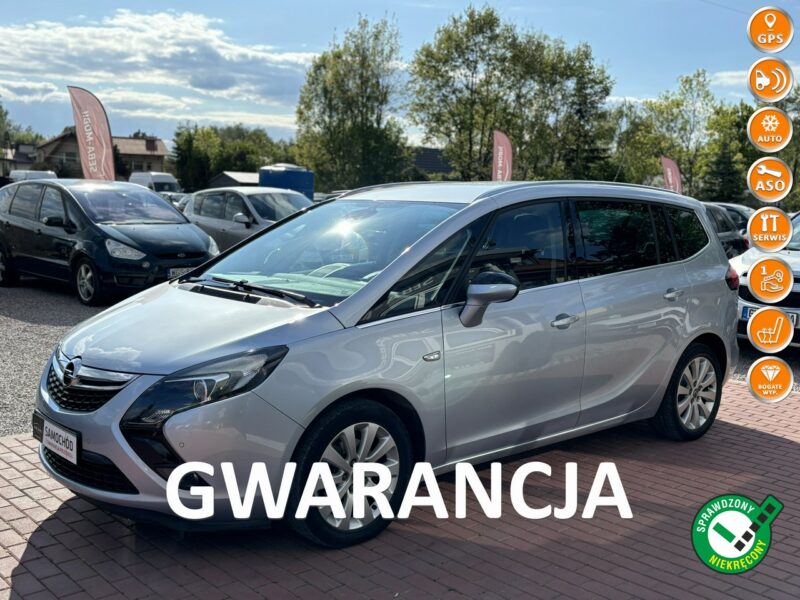 Opel Zafira Gwarancja, Bogate wyposażenie, 7-mio osobowa C (2011-)