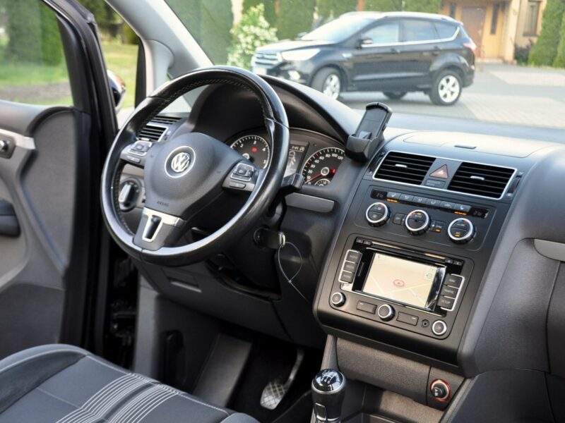 Volkswagen Touran 2.0TDI(140KM)*Lift*Xenon*Led*Duża Navi*7-Foteli*Match*Reling*Alu16"ASO II (2010-2015)