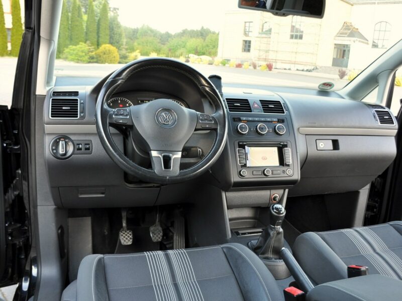 Volkswagen Touran 2.0TDI(140KM)*Lift*Xenon*Led*Duża Navi*7-Foteli*Match*Reling*Alu16"ASO II (2010-2015)