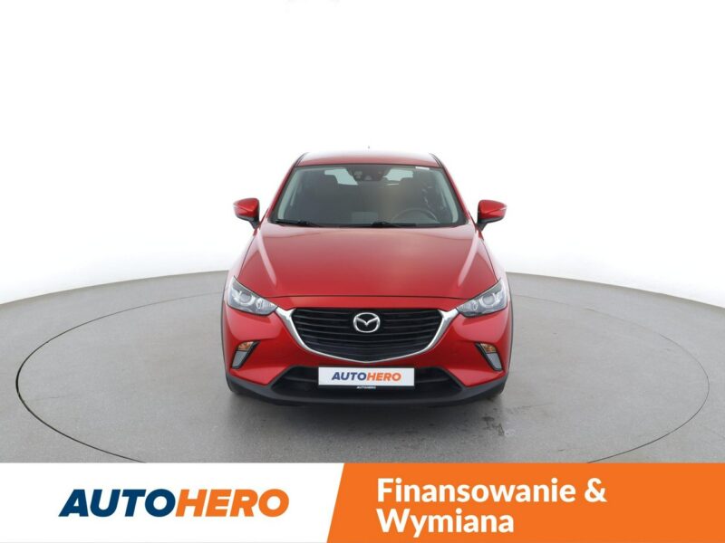 Mazda CX-3 2.0 Evolve Ruby Red Klimatyzacja Tempomat Nawigacja Lane Assist PDC