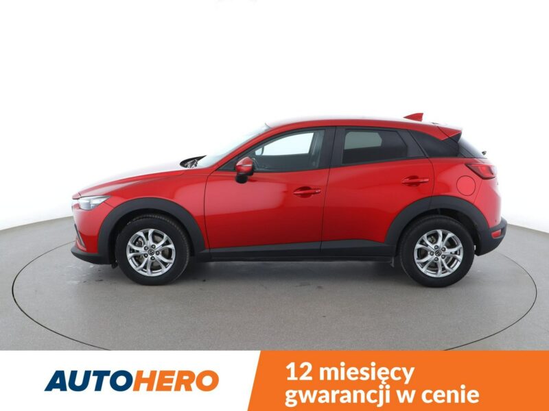 Mazda CX-3 2.0 Evolve Ruby Red Klimatyzacja Tempomat Nawigacja Lane Assist PDC
