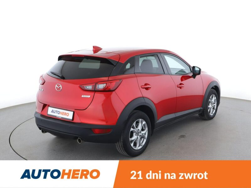 Mazda CX-3 2.0 Evolve Ruby Red Klimatyzacja Tempomat Nawigacja Lane Assist PDC