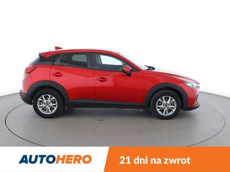 Mazda CX-3 2.0 Evolve Ruby Red Klimatyzacja Tempomat Nawigacja Lane Assist PDC