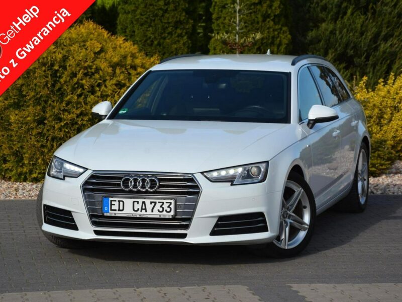 Audi A4 S-Line Virtual Cockpit Klimatronic Skóry Ledy Navi 2xParktr. el.klapa B9 (2015-)