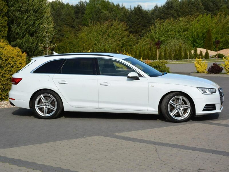 Audi A4 S-Line Virtual Cockpit Klimatronic Skóry Ledy Navi 2xParktr. el.klapa B9 (2015-)