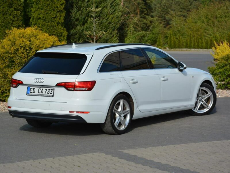 Audi A4 S-Line Virtual Cockpit Klimatronic Skóry Ledy Navi 2xParktr. el.klapa B9 (2015-)