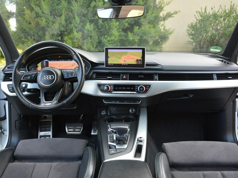 Audi A4 S-Line Virtual Cockpit Klimatronic Skóry Ledy Navi 2xParktr. el.klapa B9 (2015-)