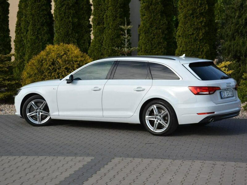 Audi A4 S-Line Virtual Cockpit Klimatronic Skóry Ledy Navi 2xParktr. el.klapa B9 (2015-)