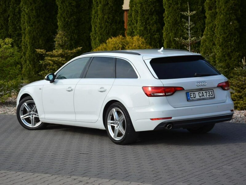 Audi A4 S-Line Virtual Cockpit Klimatronic Skóry Ledy Navi 2xParktr. el.klapa B9 (2015-)
