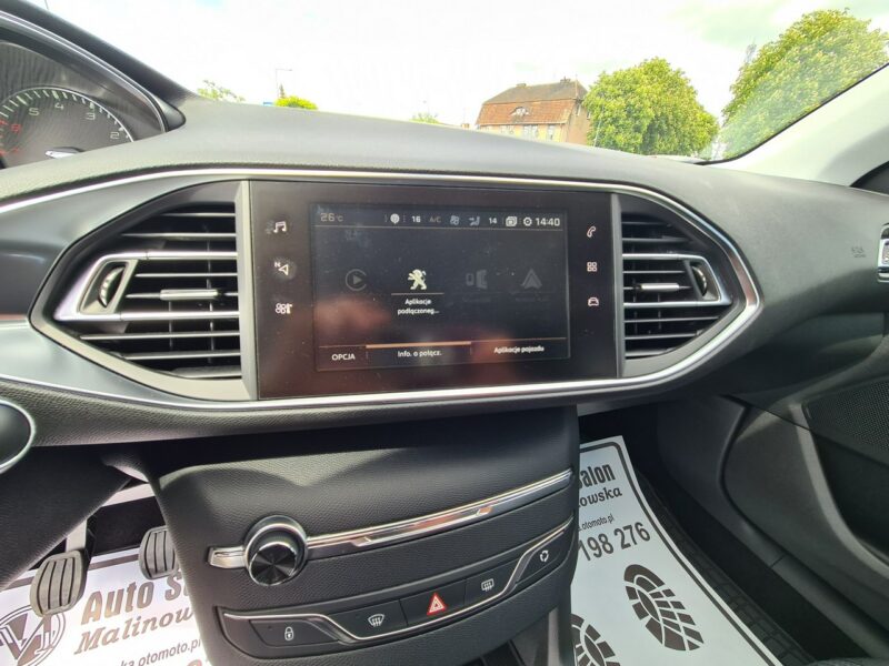 Peugeot 308 54 Tys.Km Navi Grzane Fotele 2xPDC Full Led ParkAssist Wolne Ręce Alu T9 (2014-2021)
