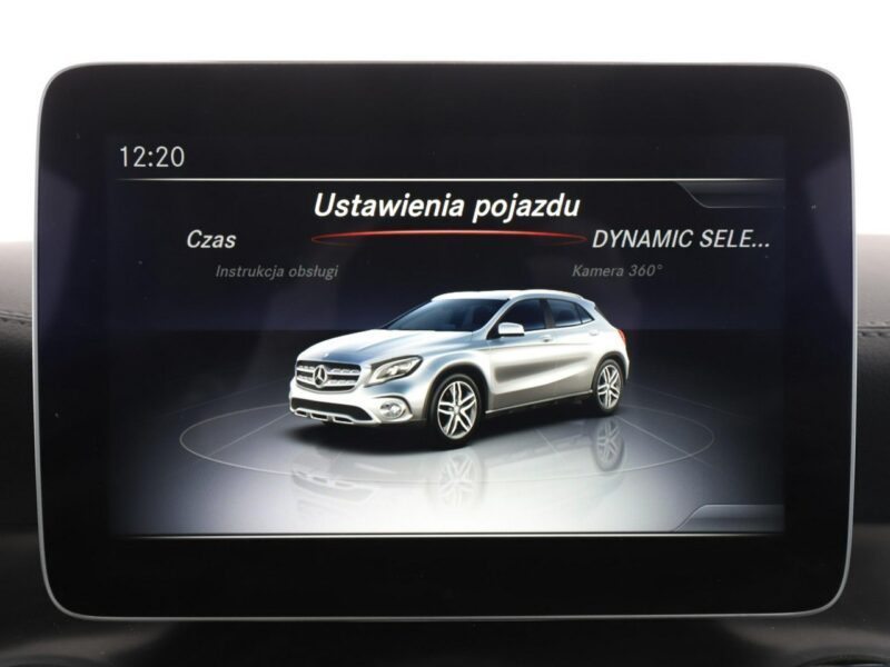 Mercedes GLA 200 LED navi skóra czujniki parkowania grzane fotele