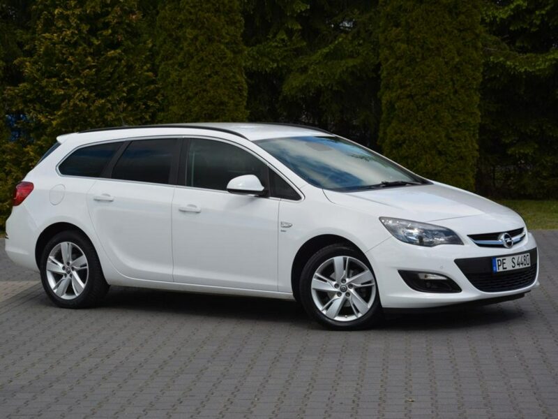 Opel Astra 1.4T(140KM) Lift Ledy Duża Navi pół-skóry 2xParktr. Chromy Alu 17 J (2009-2019)