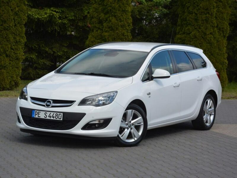 Opel Astra 1.4T(140KM) Lift Ledy Duża Navi pół-skóry 2xParktr. Chromy Alu 17 J (2009-2019)