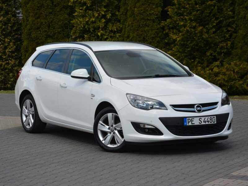 Opel Astra 1.4T(140KM) Lift Ledy Duża Navi pół-skóry 2xParktr. Chromy Alu 17 J (2009-2019)