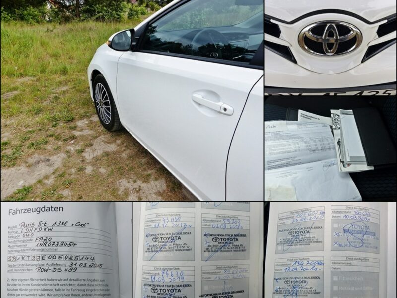 Toyota Auris 1.33 VVT-I*COOL*Climatronic*Elektryka*Bezwypadek*Mały Przebieg*ZOBACZ! II (2012-)