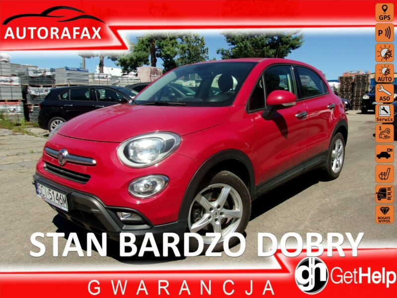 Fiat 500x X 1.4 Turbo Cross Navigacja Kamera cofania Klimatronic Blue & Me