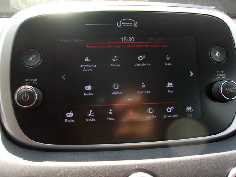 Fiat 500x X 1.4 Turbo Cross Navigacja Kamera cofania Klimatronic Blue & Me