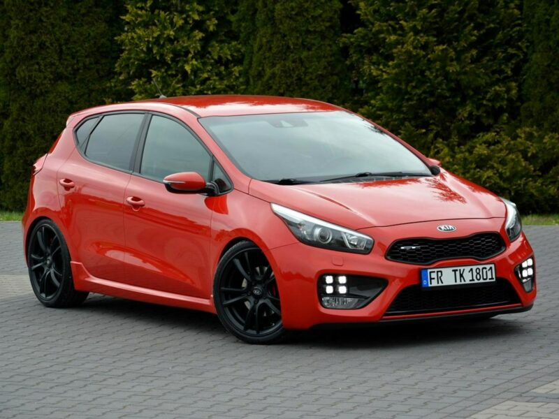 Kia Cee'd GT Ledy Bixenon Skóry Recaro Kamera Parktr. Alu18" z Niemiec Aso Kia II (2012-)