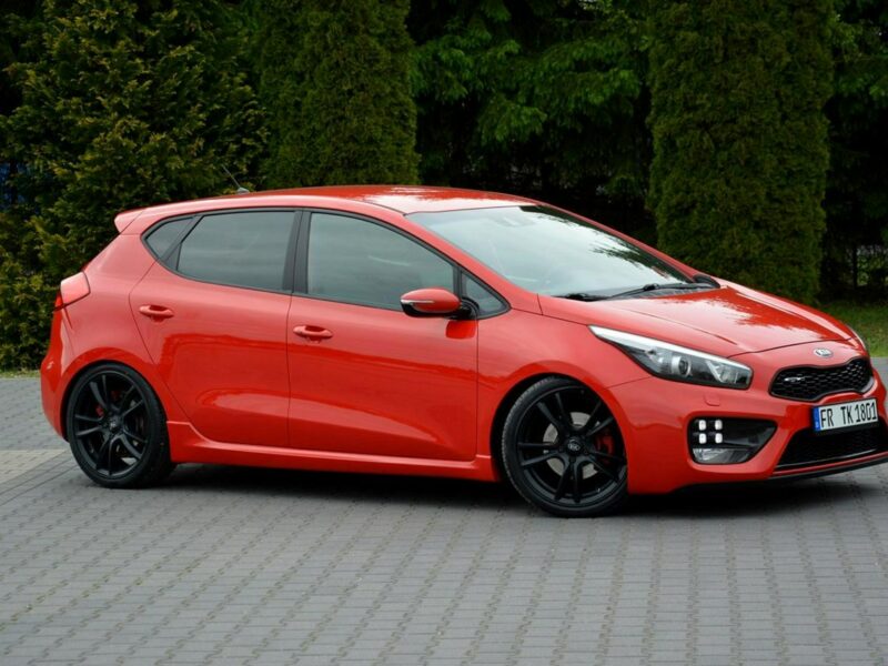 Kia Cee'd GT Ledy Bixenon Skóry Recaro Kamera Parktr. Alu18" z Niemiec Aso Kia II (2012-)