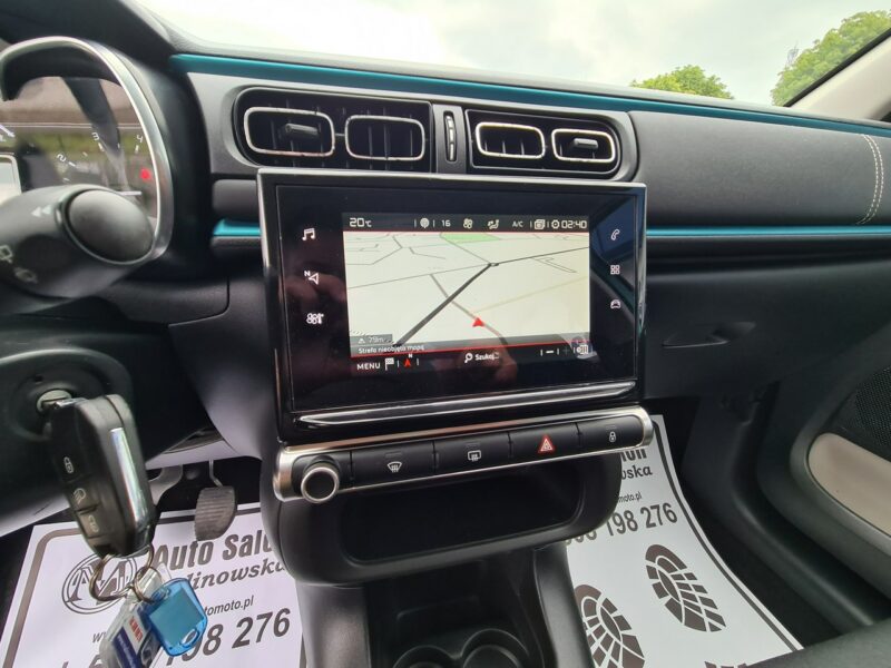 Citroen C3 Navi PDC Full Led Klimatronik Asystent Pasa Tempomat Halogeny Komputer III (2016-)
