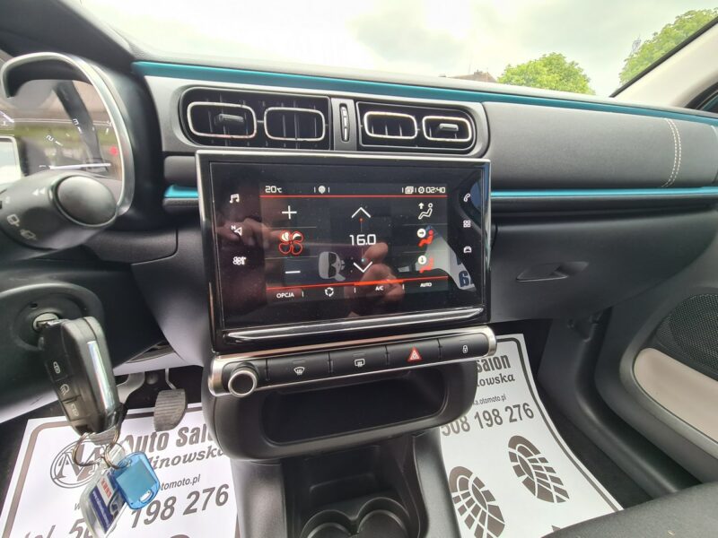Citroen C3 Navi PDC Full Led Klimatronik Asystent Pasa Tempomat Halogeny Komputer III (2016-)