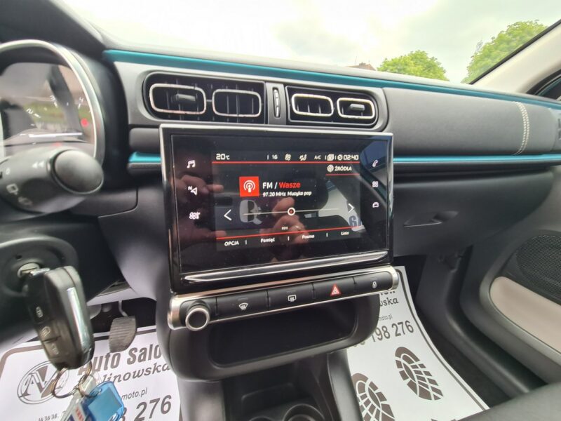 Citroen C3 Navi PDC Full Led Klimatronik Asystent Pasa Tempomat Halogeny Komputer III (2016-)