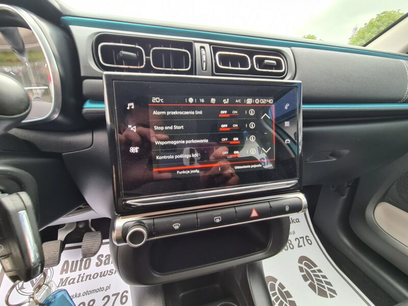 Citroen C3 Navi PDC Full Led Klimatronik Asystent Pasa Tempomat Halogeny Komputer III (2016-)