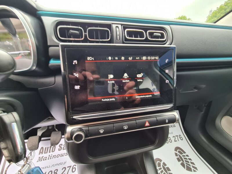 Citroen C3 Navi PDC Full Led Klimatronik Asystent Pasa Tempomat Halogeny Komputer III (2016-)