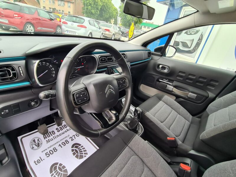 Citroen C3 Navi PDC Full Led Klimatronik Asystent Pasa Tempomat Halogeny Komputer III (2016-)
