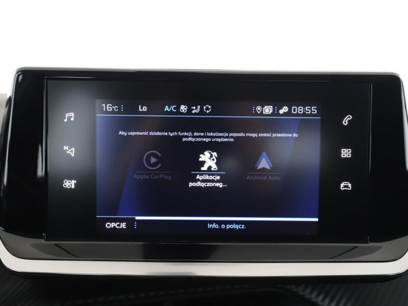 Peugeot 2008 navi kamera i czujniki parkowania klima auto II (2019-)