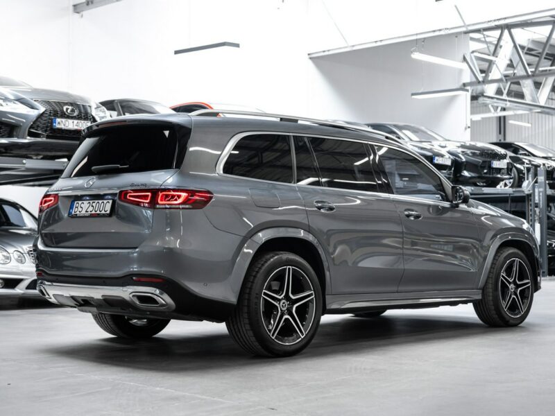Mercedes GLS Klasa 400d. Polska. Bezwypadkowy. Wentylacja. Head-Up. Hak. FV23%.