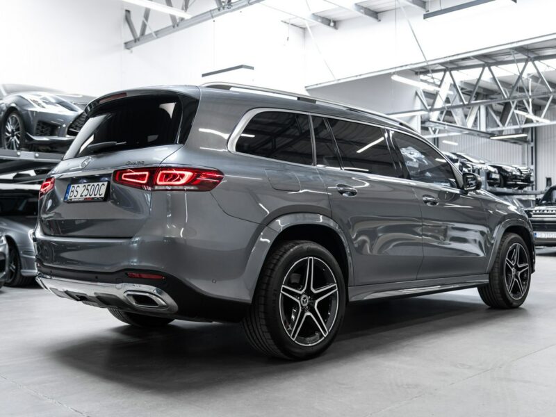 Mercedes GLS Klasa 400d. Polska. Bezwypadkowy. Wentylacja. Head-Up. Hak. FV23%.