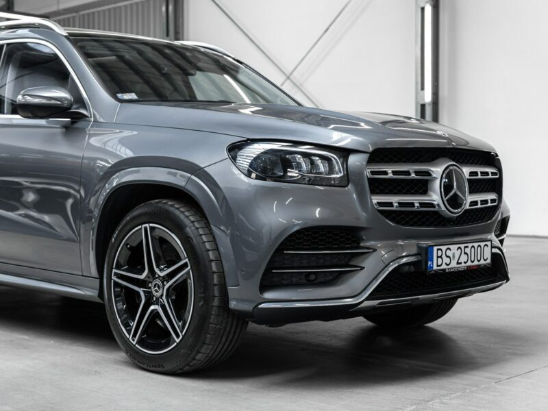Mercedes GLS Klasa 400d. Polska. Bezwypadkowy. Wentylacja. Head-Up. Hak. FV23%.