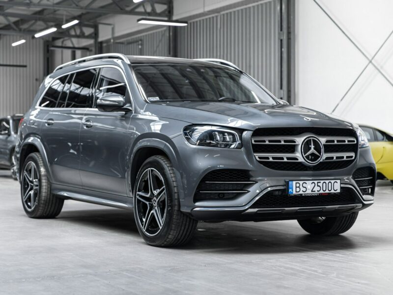 Mercedes GLS Klasa 400d. Polska. Bezwypadkowy. Wentylacja. Head-Up. Hak. FV23%.