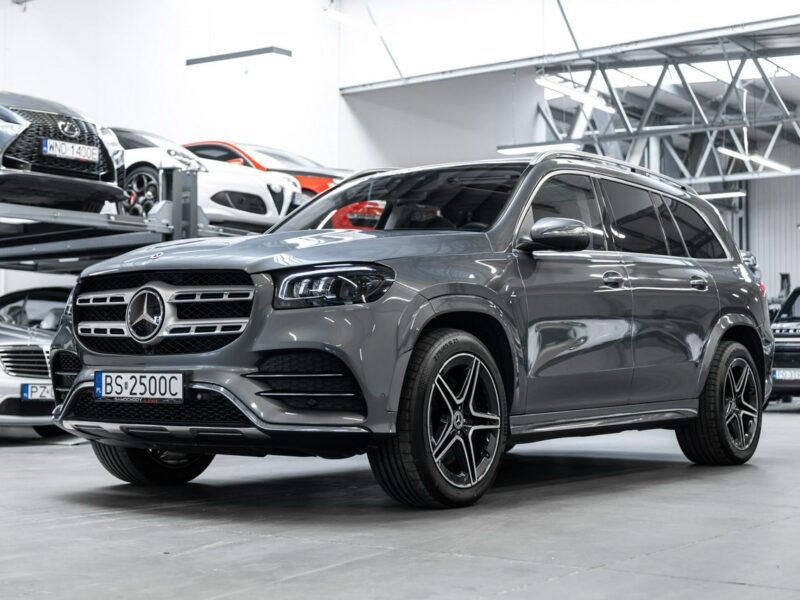 Mercedes GLS Klasa 400d. Polska. Bezwypadkowy. Wentylacja. Head-Up. Hak. FV23%.