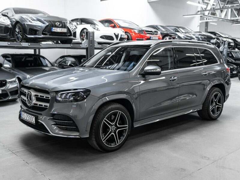 Mercedes GLS Klasa 400d. Polska. Bezwypadkowy. Wentylacja. Head-Up. Hak. FV23%.