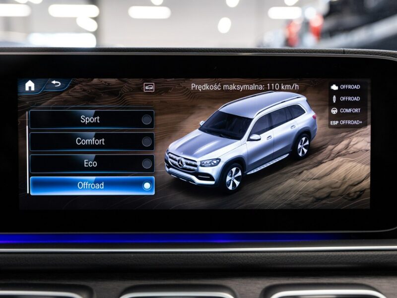 Mercedes GLS Klasa 400d. Polska. Bezwypadkowy. Wentylacja. Head-Up. Hak. FV23%.