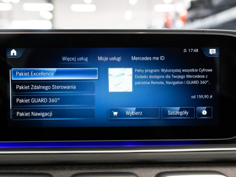 Mercedes GLS Klasa 400d. Polska. Bezwypadkowy. Wentylacja. Head-Up. Hak. FV23%.