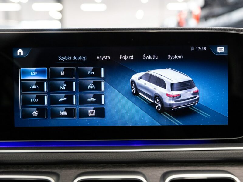 Mercedes GLS Klasa 400d. Polska. Bezwypadkowy. Wentylacja. Head-Up. Hak. FV23%.